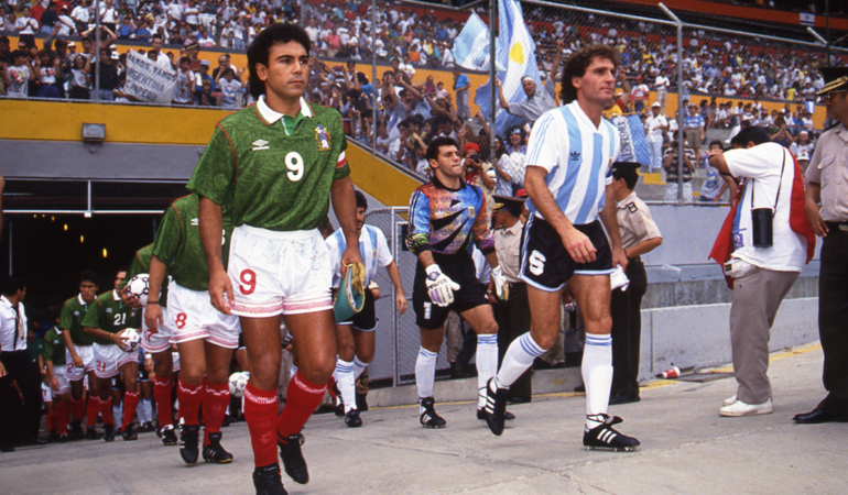 Hugo Sánchez fue el capitán de aquel equipo que fue segundo lugar de la Copa América. FOTO: MEXSPORT
