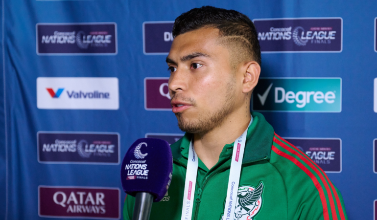 Orbelín Pineda declara que ganar la Copa Oro no sera nada fácil / Foto: Mexsport