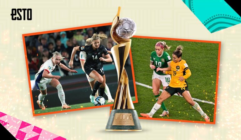 El Mundial Femenil comenzó con victoria de las escuadras locales / Arte: Abril Hernández