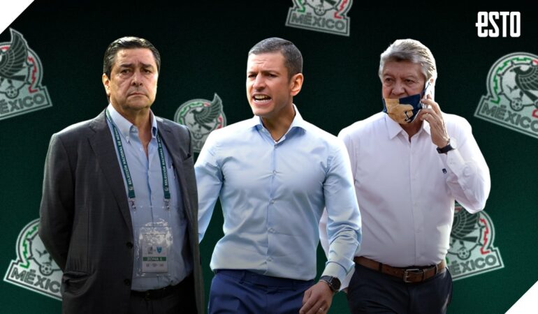 Jaime Lozano es uno de los DTs que pasó de las inferiores al Tricolor Mayor / Arte: Abril Hernández