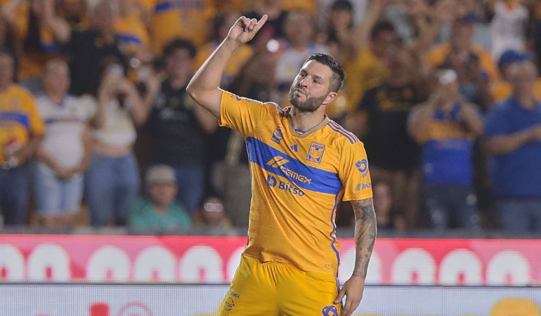 André Pierre-Gignac tuvo un aniversario goleador con Tigres _ Foto_ Mexsport