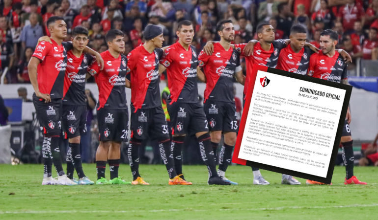 Atlas se disculpa horas después por el tweet publicado / Foto: Mexsport