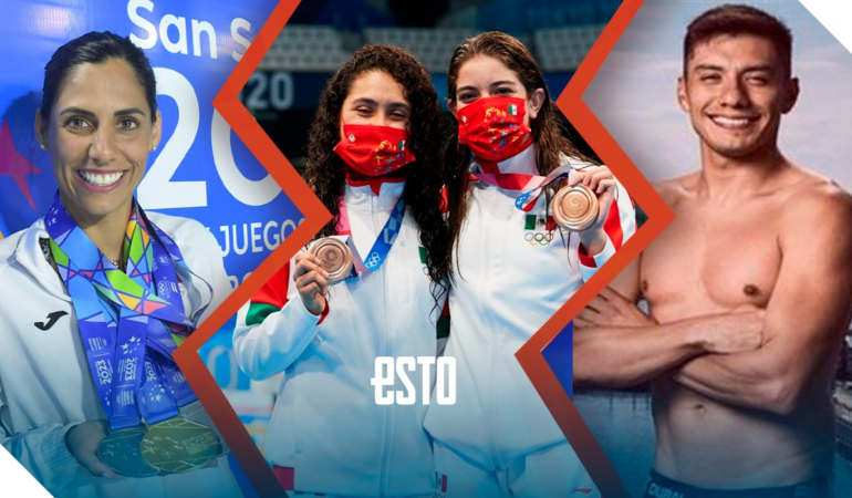 Atletas mexicanos listos para el Mundial de natacion. Arte_ Noé Gomez