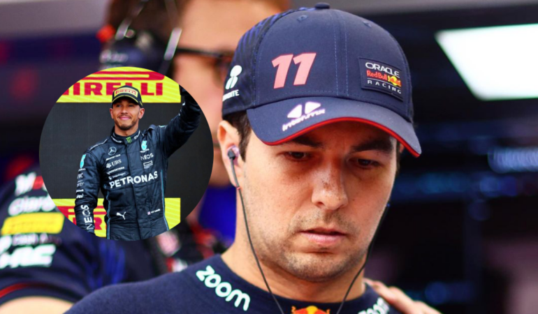 Checo Pérez arremetió contra Hamilton / Foto: IG Checo Pérez