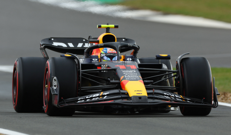 Checo Pérez largará en el lugar 16 del GP de Gran Bretaña / Foto: Reuters
