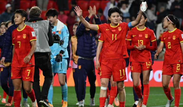 China sumó tres puntos en este torneo / Foto: AFP