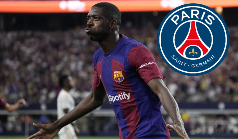 Dembélé llegaría tras ser campeón de liga con el Barcelona / Foto: AFP