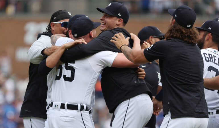Detroit Tigers hacen historia en juego ante los Blue Jays. FOTO: AFP