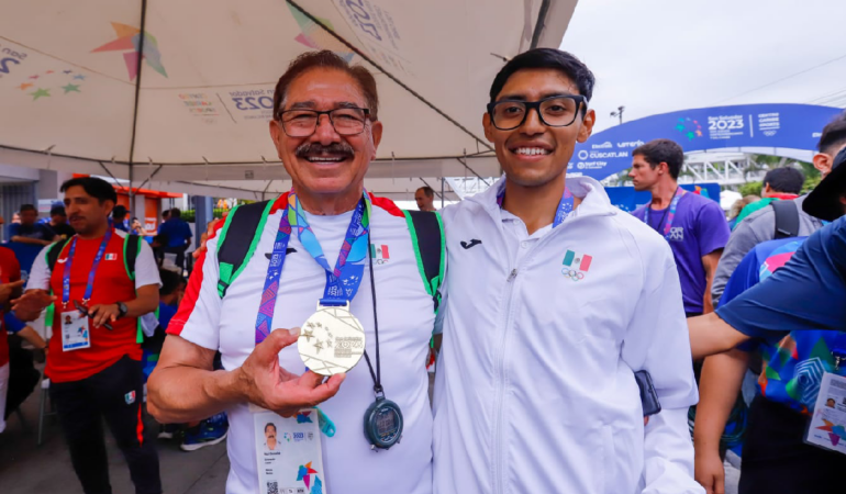 Doctor y Gonzalez protagonizaron uno de los momentos más emotivos de los Juegos Centroamericanos _ Foto_ Luis Garduño