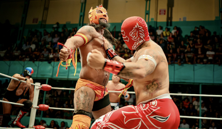 Dragón Rojo y Templario se enfrentarán en la eliminatoria / Foto: @CMLL_OFICIAL