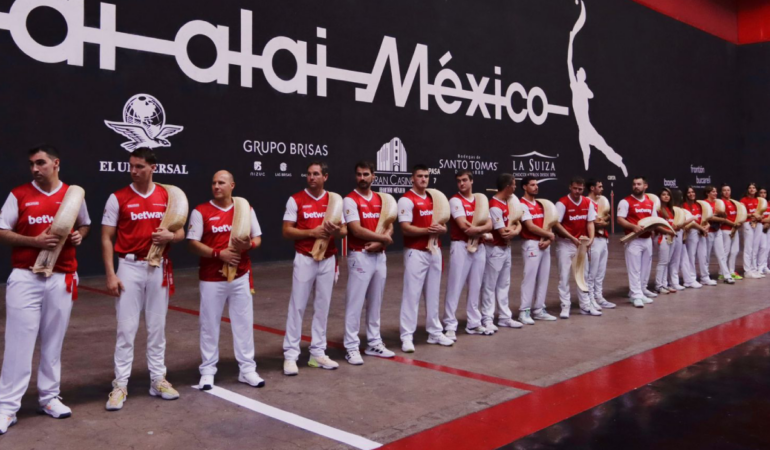 El Jai Alai comenzó en el Frontón México