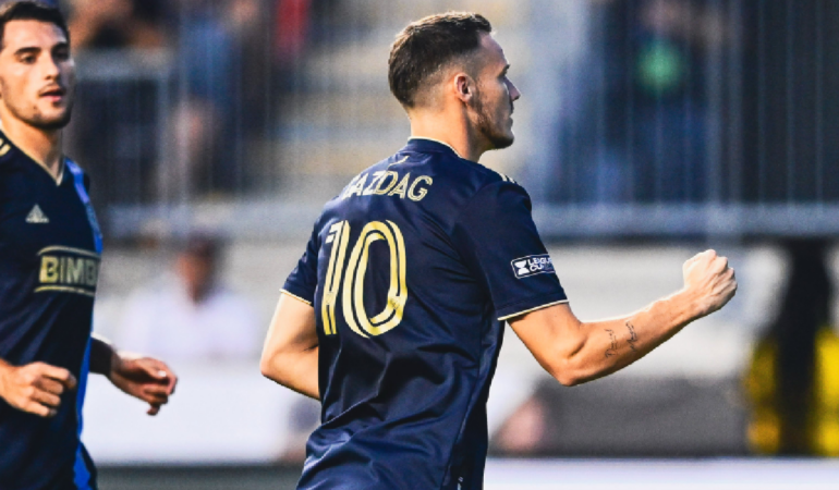 El Philadelphia Union goleó a los Gallos Blancos / Foto: @PhilaUnion