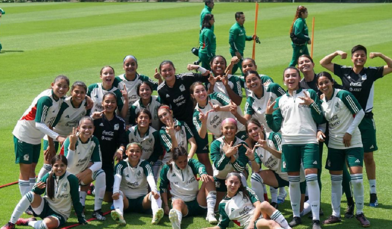 El Tricolor Femenil Sub-20 enfrentará a Necaxa Femenil _ Foto_ Ana Galindo Coach