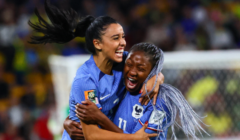 Francia derrotó a Brasil en el Mundial Femenil / Foto: AFP