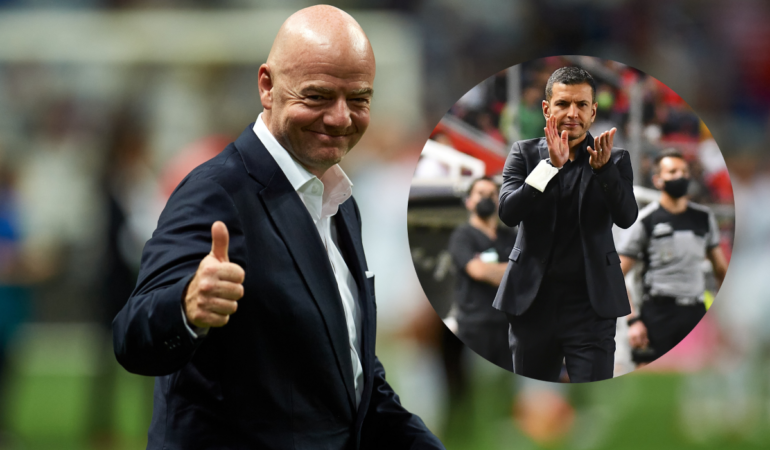 Infantino espera ver al Jimmy en 2026 / Foto: Mexsport