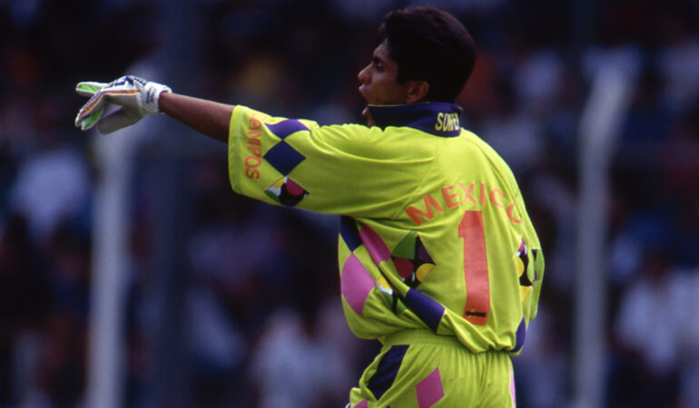 Jorge Campos recuerda a la selección de la Copa América 1993. FOTO: Mexsport