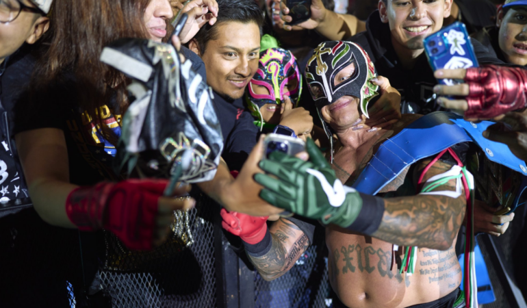 La WWE rompió récord de asistencia en México / Foto: Cortesía WWE