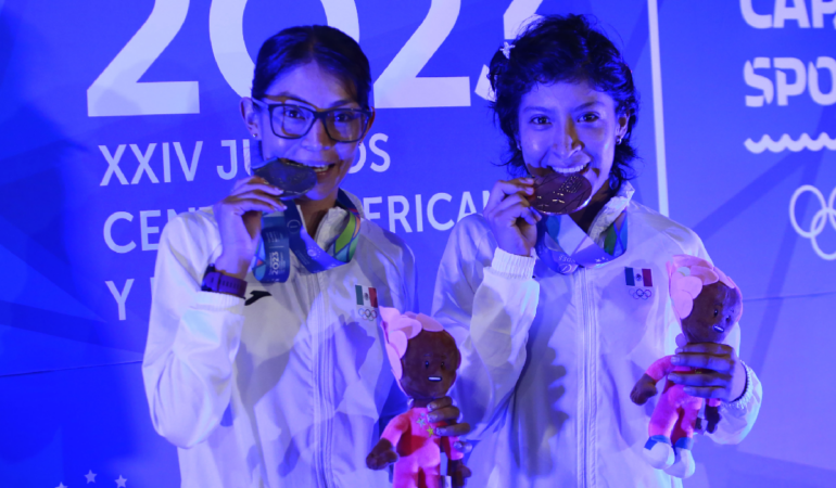 Laura Galvan se llevo la plata en los 5,000 m en Centroamericanos _ Foto_ Mexsport