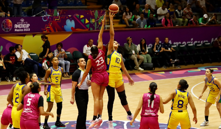 México cerro su participacion en la Americup Femenil con la derrota ante Brasil _ Foto_ Francisco Meza