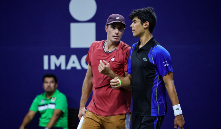 Pacheco y Escobedo no pudieron ante Martínez y Myneni _ Foto_ Mexsport
