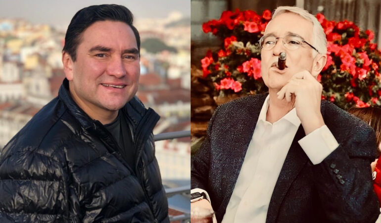 Pietrasanta y Salinas Pliego se pelearon en Twitter. FOTO: Instagram @jorgepietrasanta_ / @ricardosalinas