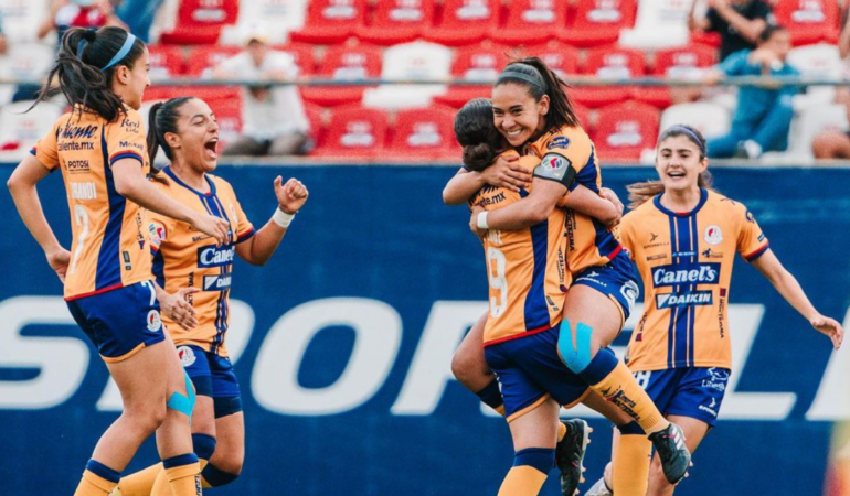 San Luis Femenil derrotó a Necaxa / Foto: IG San Luis