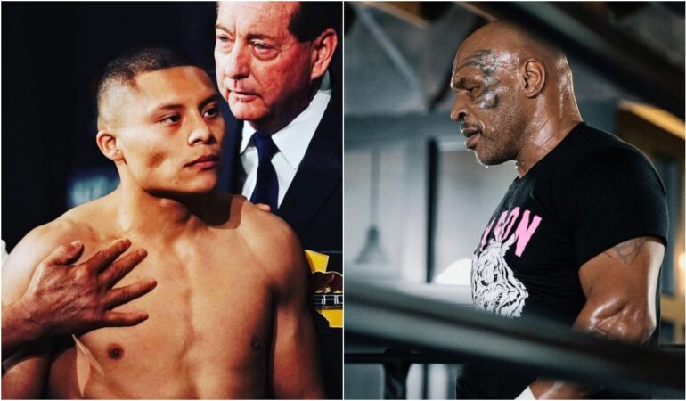 Tyson encontró en Cruz muchas cualidades que él tenía cuando boxeaba _ Foto_ Especial