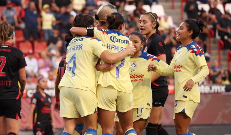 América Femenil está imparable este torneo. FOTO: MEXSPORT