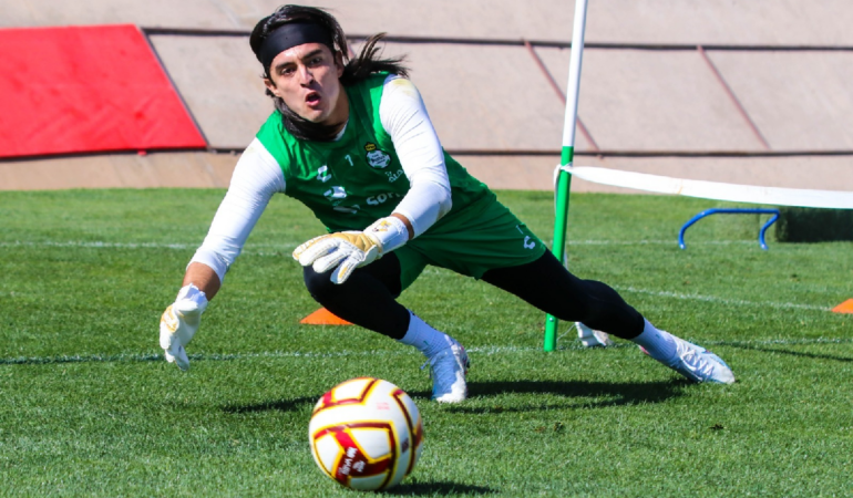 Carlos Acevedo aún no está listo para reaparecer con el equipo Lagunero Foto_Club Santos
