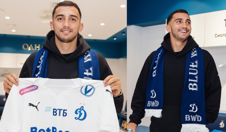 Chávez ya conoció las instalaciones de su nuevo club / Fotos: Dinamo de Moscú