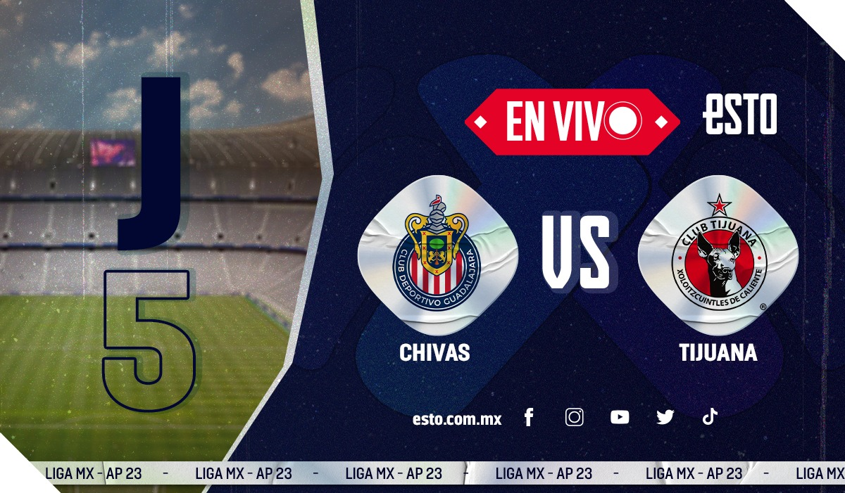 Chivas vs Tijuana sigue las acciones del partido de Liga MX en vivo