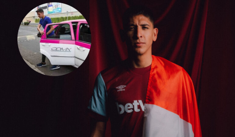 Edson Álvarez pasó de llegar en taxi a sus entrenamientos en fichaer por un histórico. FOTO: @WestHam