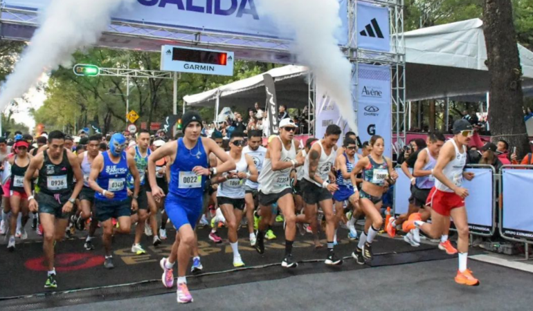El Maratón de la CDMX se realizará la próxima semana / Foto: IG Maratón CDMX