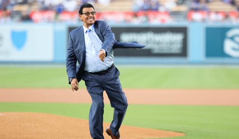 Fernando Valenzuela fue homenajeado por Los Dodgers / Foto: @LosDodgers