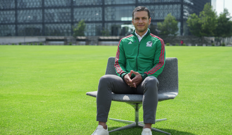 Jaime Lozano ofreció sus primeras declaraciones como seleccionador nacional / Foto: @miseleccionmx