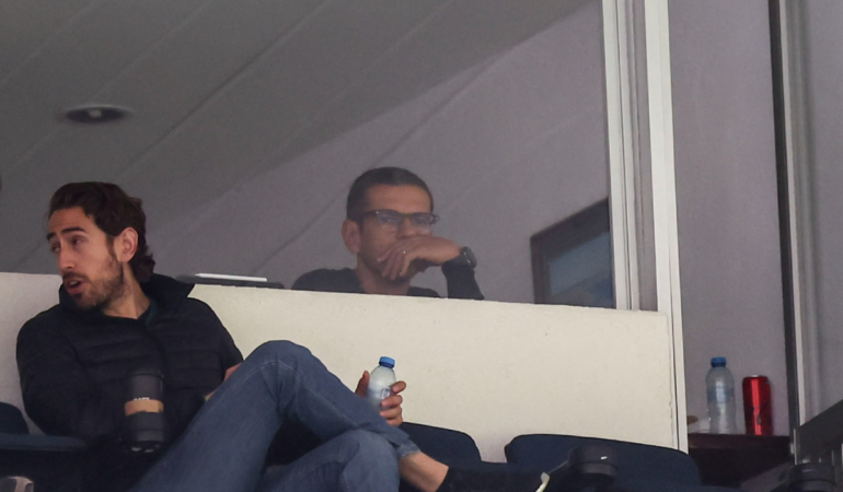 Jimmy Lozano estuvo presente en el Azteca / Foto: Ramón Romero