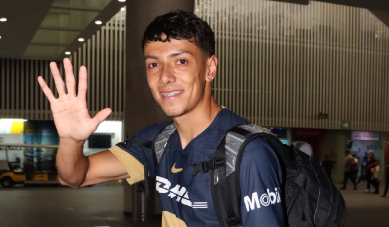 Jorge Ruvalcaba se despidió de Pumas / Foto: Martín Montiel