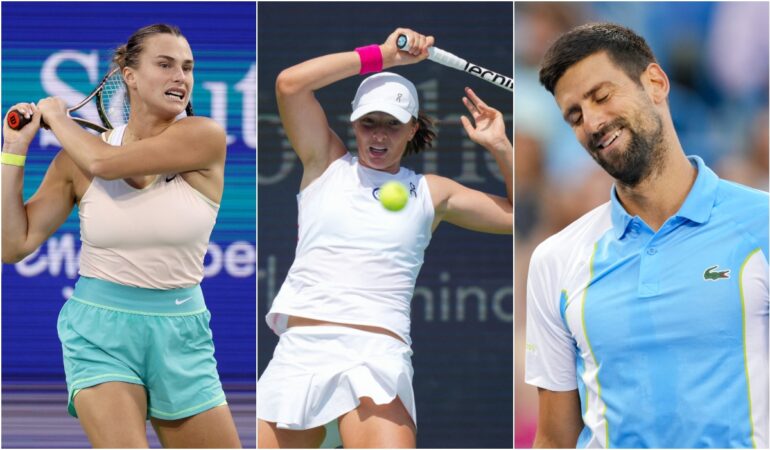 Los favoritos siguen avanzando en Cincinnati. FOTOS: AFP
