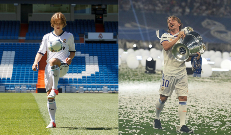 Luka Modric jugó para el Tottenham antes de llegar al Real Madrid Foto_Especial
