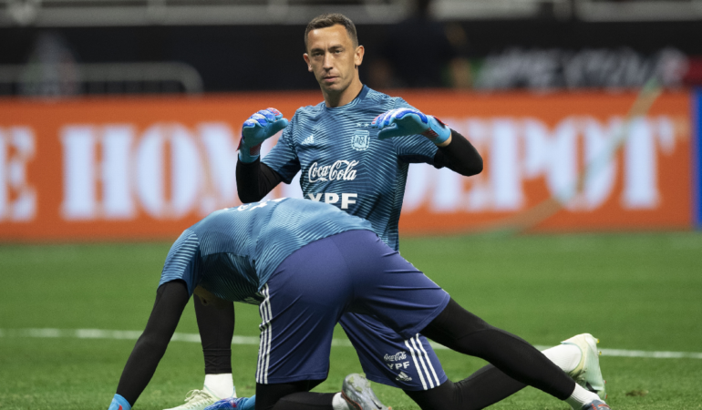 Agustín Marchesín quiere regresar al América. Foto: Mexsport