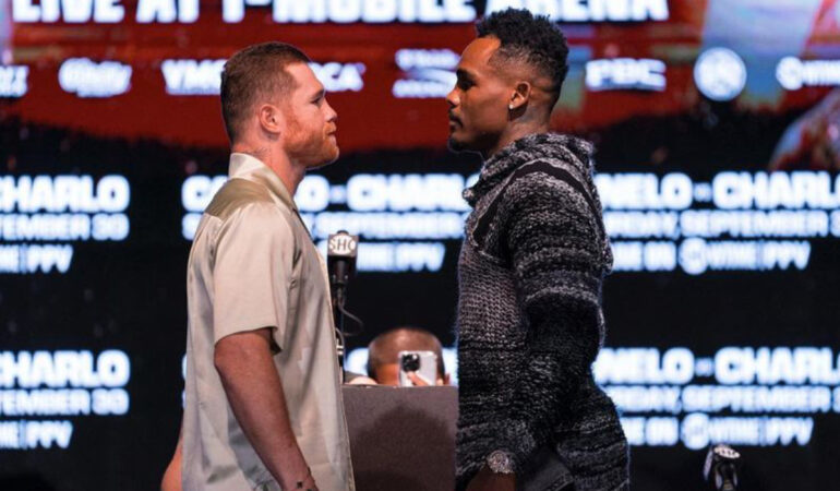 Canelo Álvarez y Jermell Charlo pelearán el 30 de septiembre en Las Vegas. FOTO: Instagram @Canelo