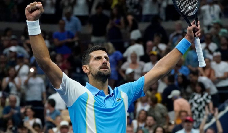 Djokovic es el tenista con más semifinales de Grand Slam en la historia con 47 Foto_AFP