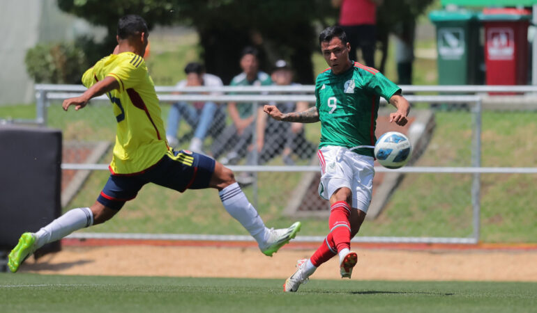 El Tri sub 23 nuevamente se impuso a Colombia en su segundo juego amistoso. FOTO: @miseleccionmx