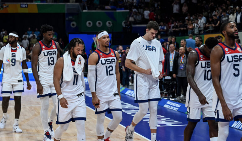 Estados Unidos se va en semifinales del mundial de basquetbol. FOTO: AFP