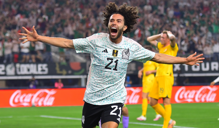 Huerta sólo necesitó 23 minutos para estrenarse en Selección mayor / Foto: Mexsport