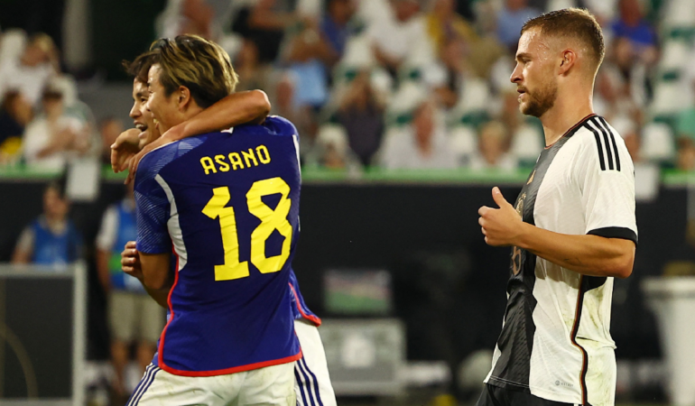 Japón no tuvo piedad y goleó a Alemania / Foto: Reuters