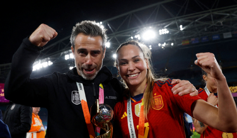Jorge Vilda fue campeón del mundo, pero no esta nominado al The Best / Foto: Reuters