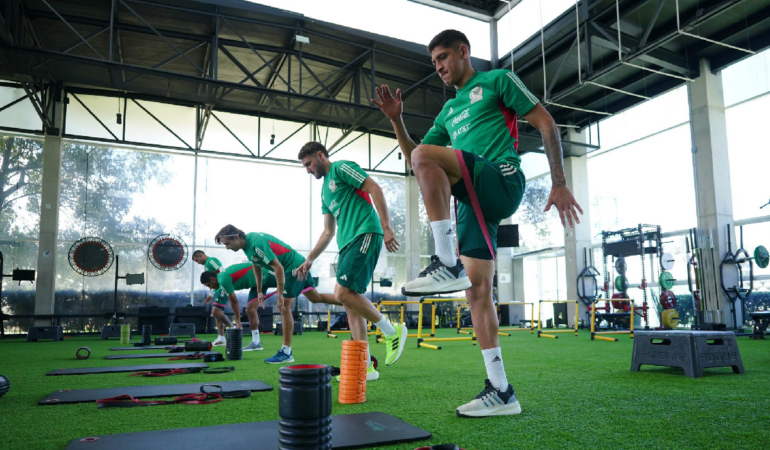 La Selección mexicana viajara a Estados Unidos este jueves. Foto: @miseleccionm