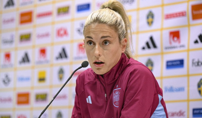 La jugadora habló sobre lo que se vive en la concentración / Foto: AFP
