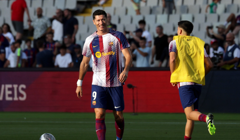 Lewandowski criticó a los árbitros españoles / Foto: Reuters
